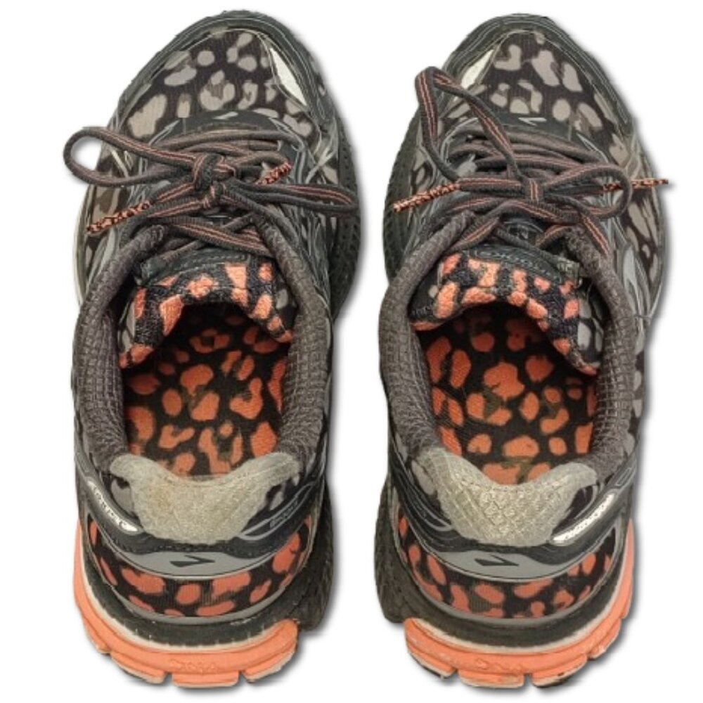 Brooks Ghost DNA 8TH Edition Leopard Print Running Shoes Women's Size 9 Width M - Picture 4 of 7